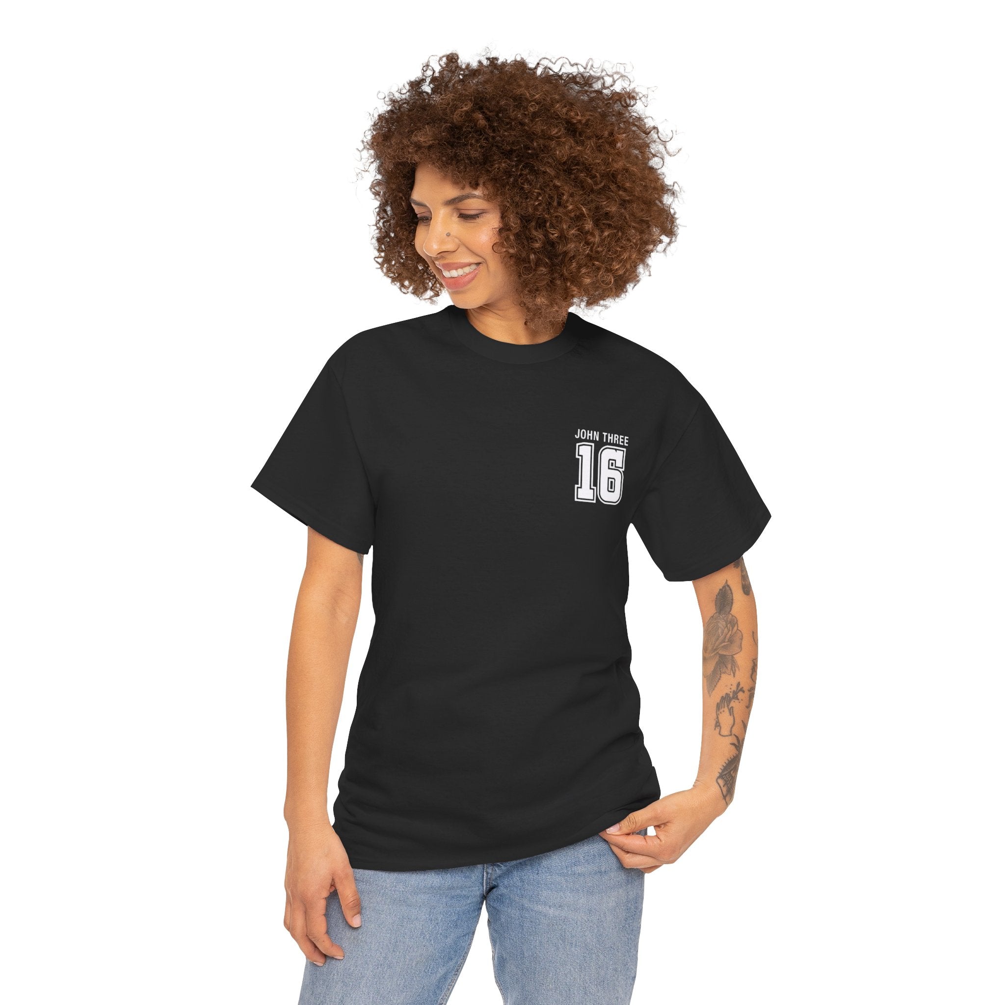 John 3:16 T-Shirt — Christian Faith Verse Tee