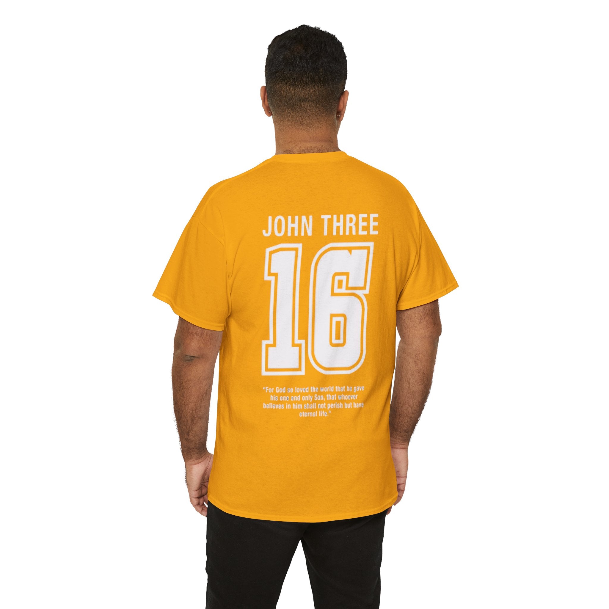 John 3:16 T-Shirt — Christian Faith Verse Tee