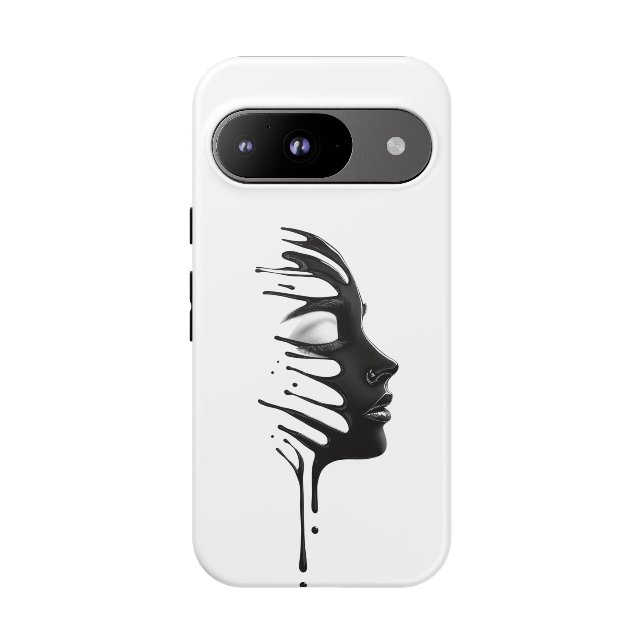 Stylish Phone Case with Artistic Design, Tough Phone Cover, Unique Phone Accessory, Gift for Art Lovers, Trendy Protective Case