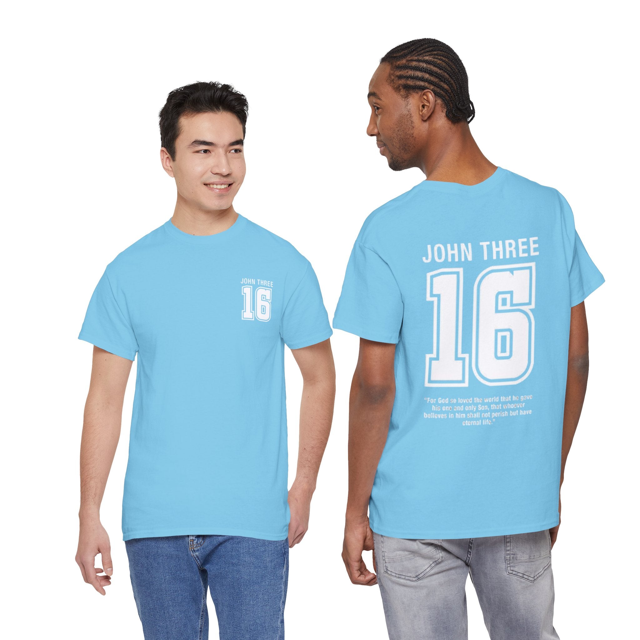 John 3:16 T-Shirt — Christian Faith Verse Tee