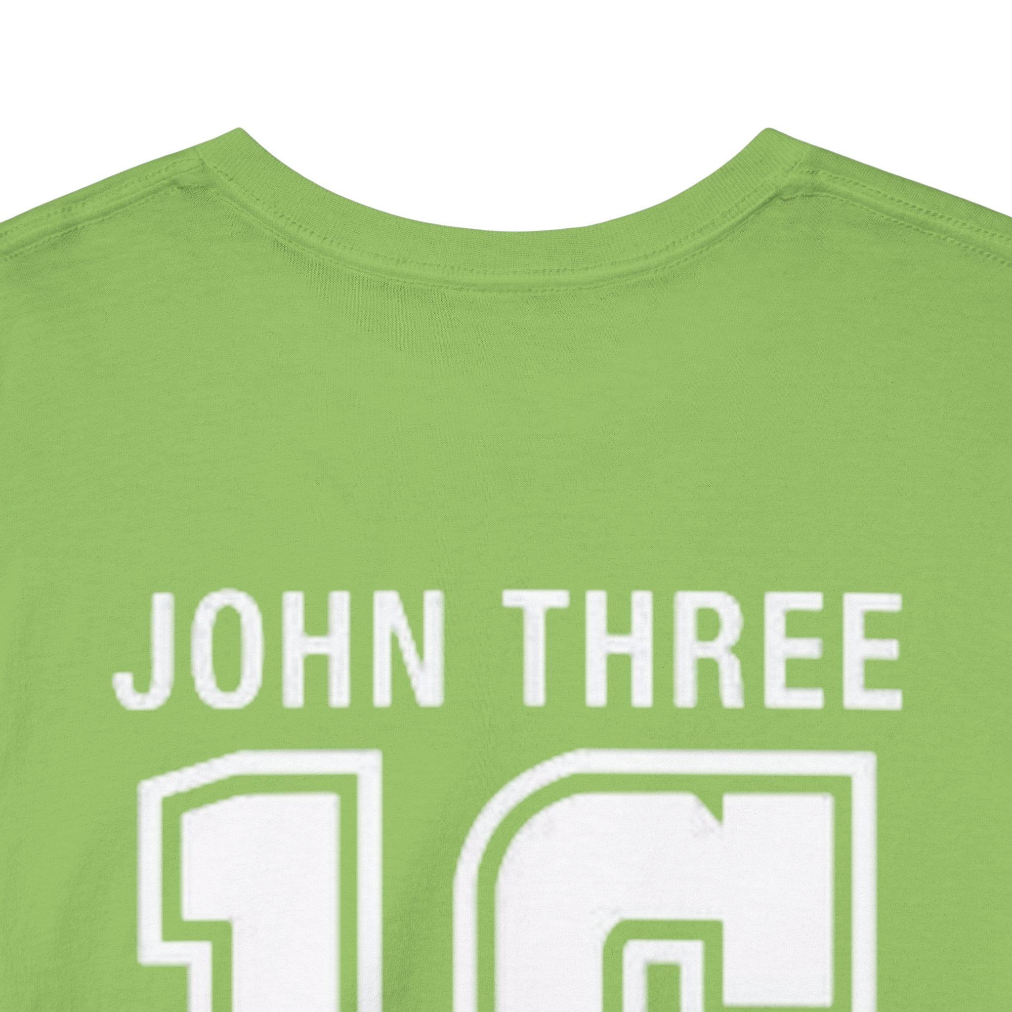 John 3:16 T-Shirt — Christian Faith Verse Tee