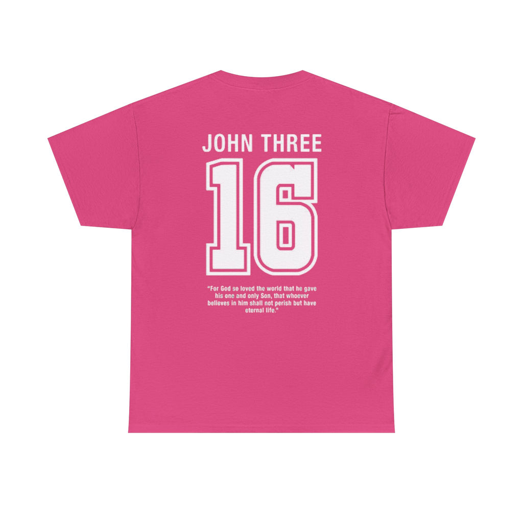 John 3:16 T-Shirt — Christian Faith Verse Tee