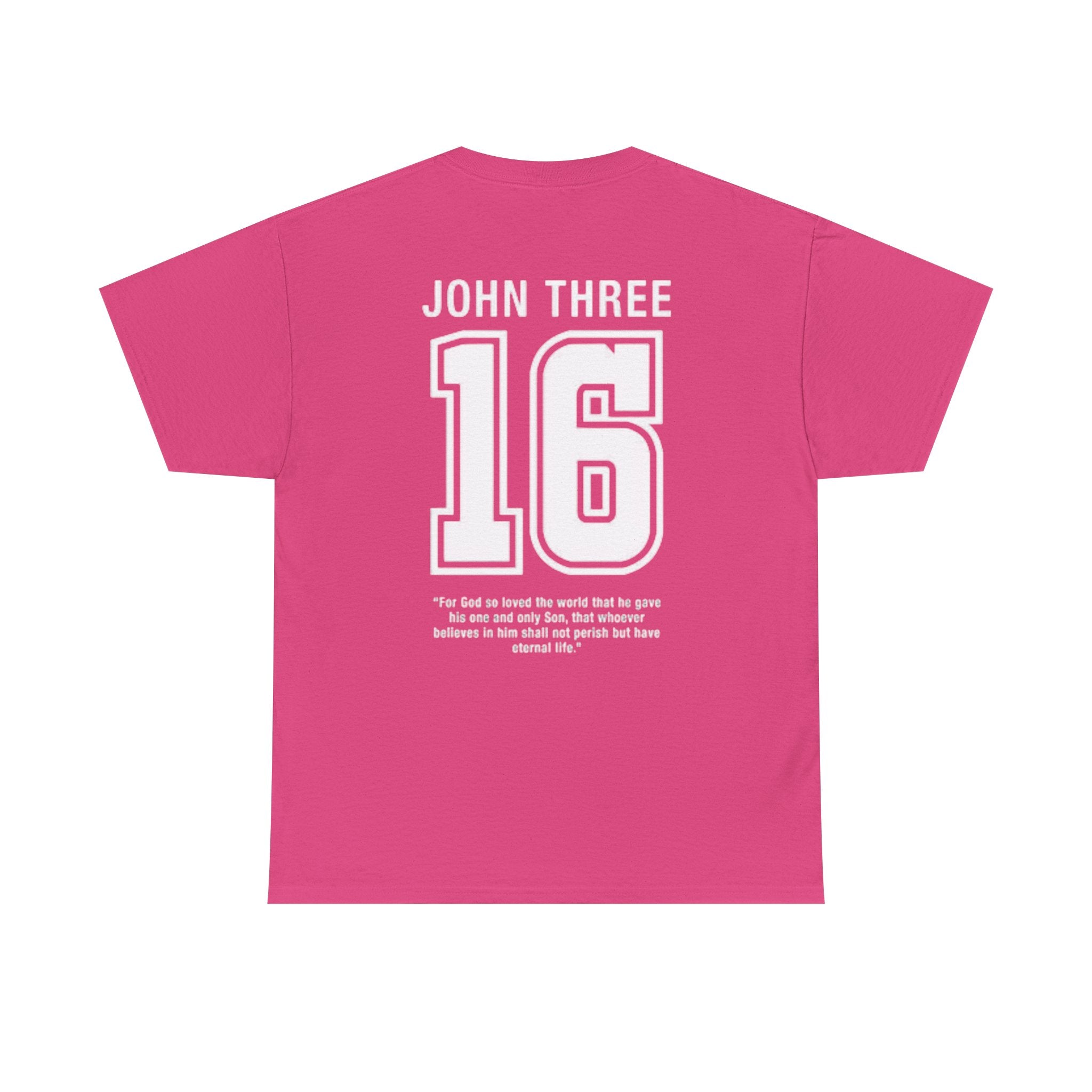 John 3:16 T-Shirt — Christian Faith Verse Tee