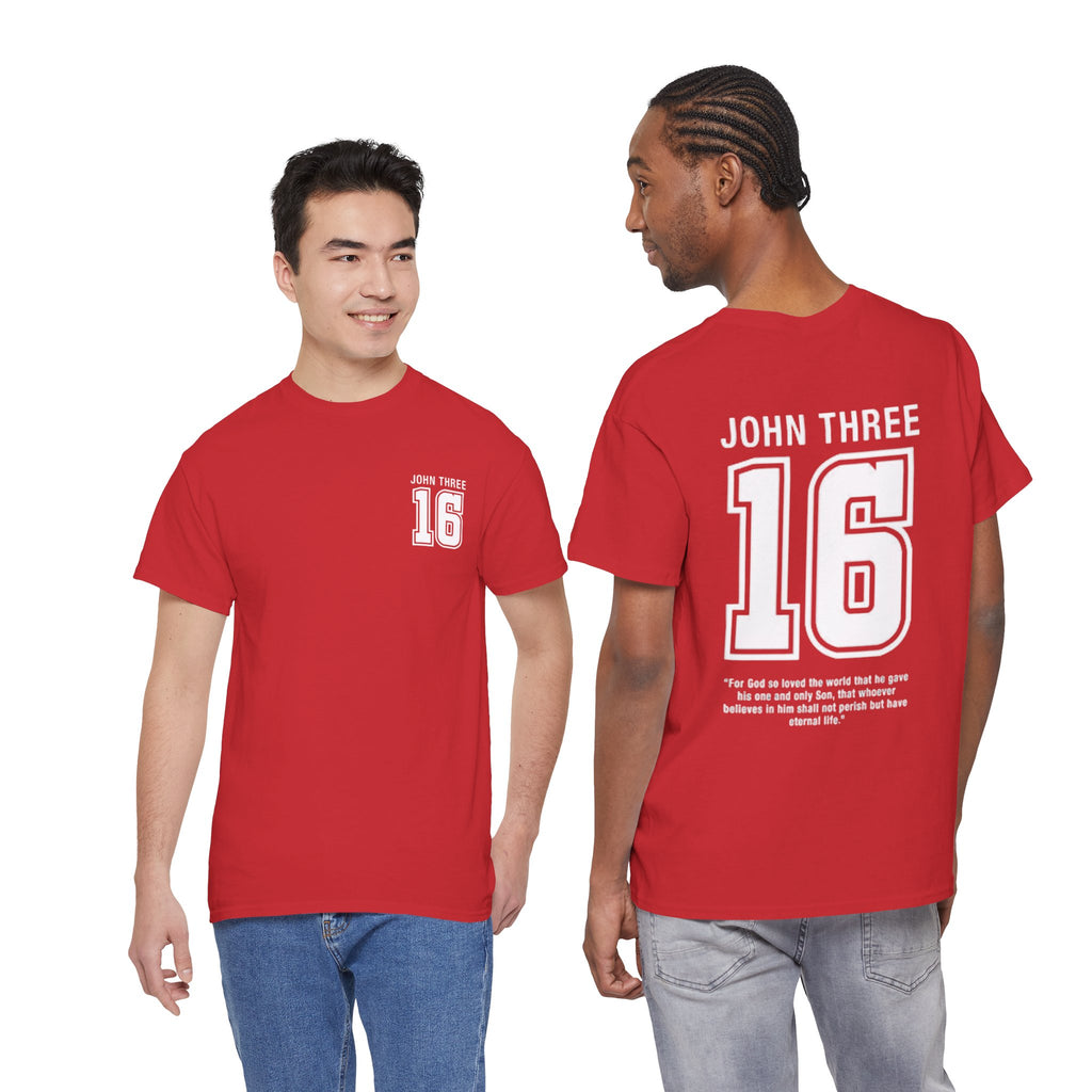 John 3:16 T-Shirt — Christian Faith Verse Tee