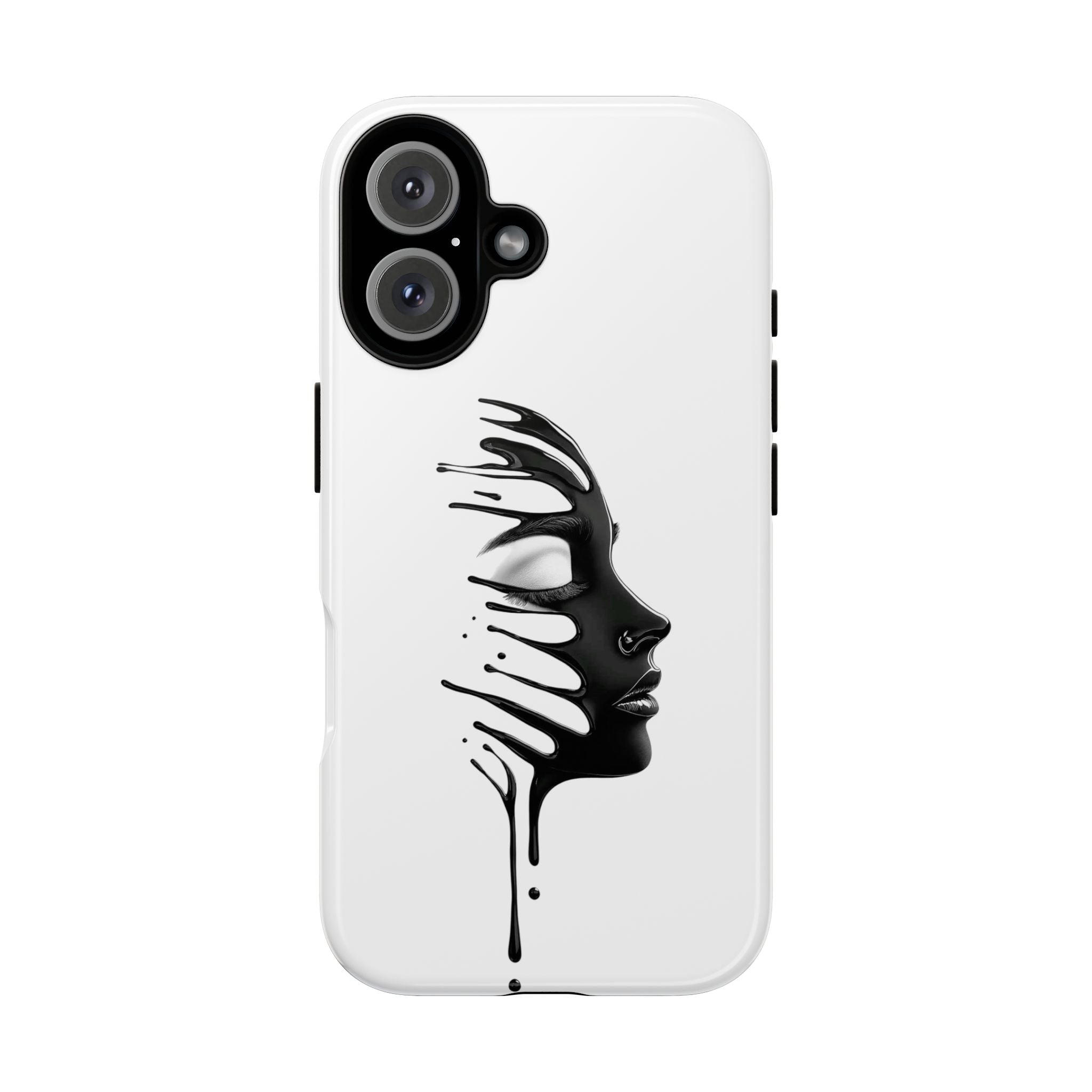 Stylish Phone Case with Artistic Design, Tough Phone Cover, Unique Phone Accessory, Gift for Art Lovers, Trendy Protective Case