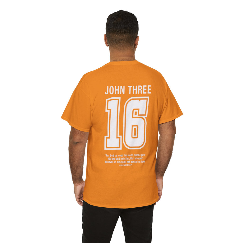John 3:16 T-Shirt — Christian Faith Verse Tee
