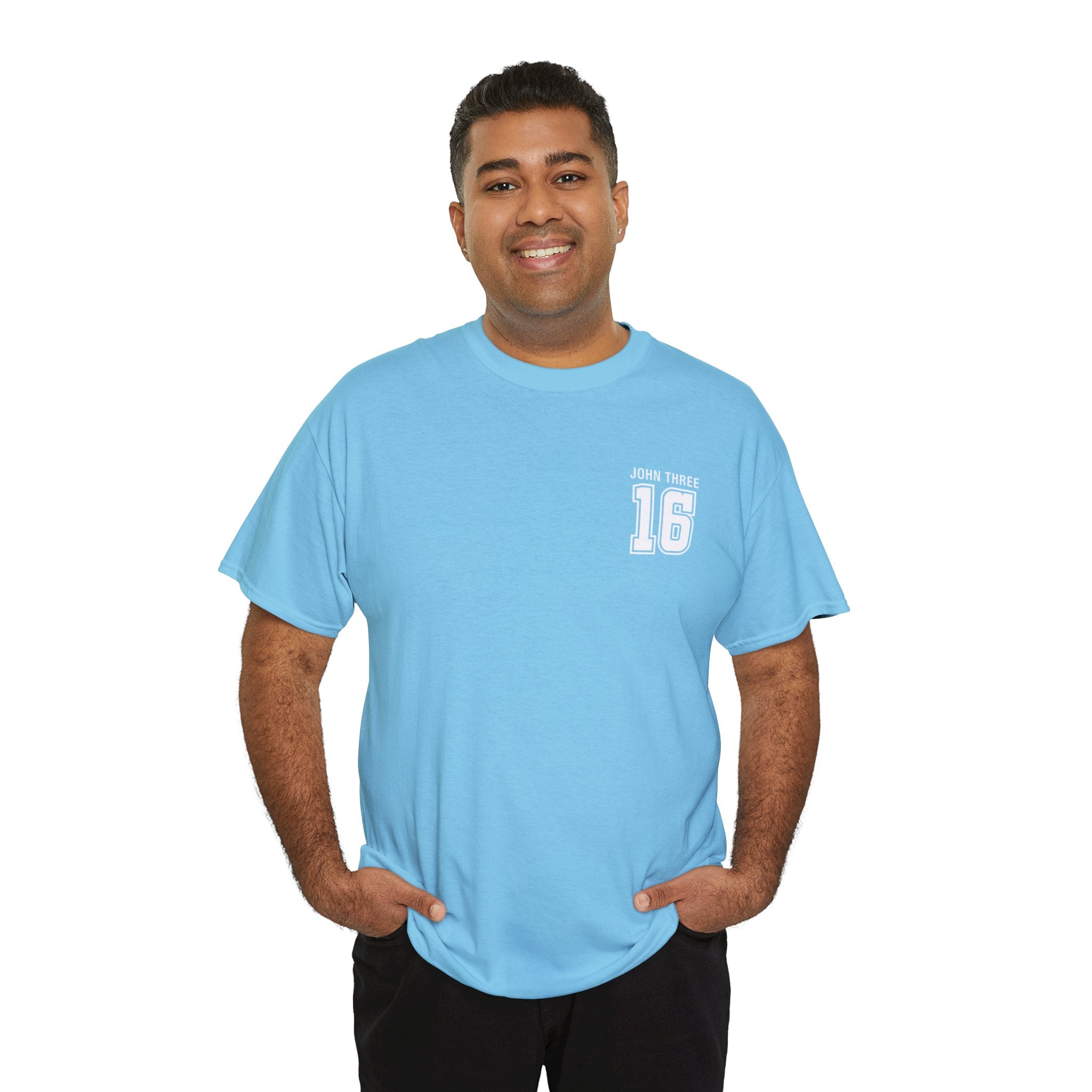 John 3:16 T-Shirt — Christian Faith Verse Tee