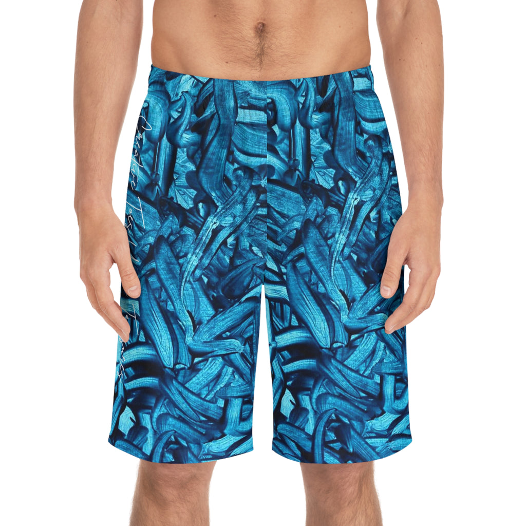 “True Blue ||”  Men's Board Shorts (AOP)