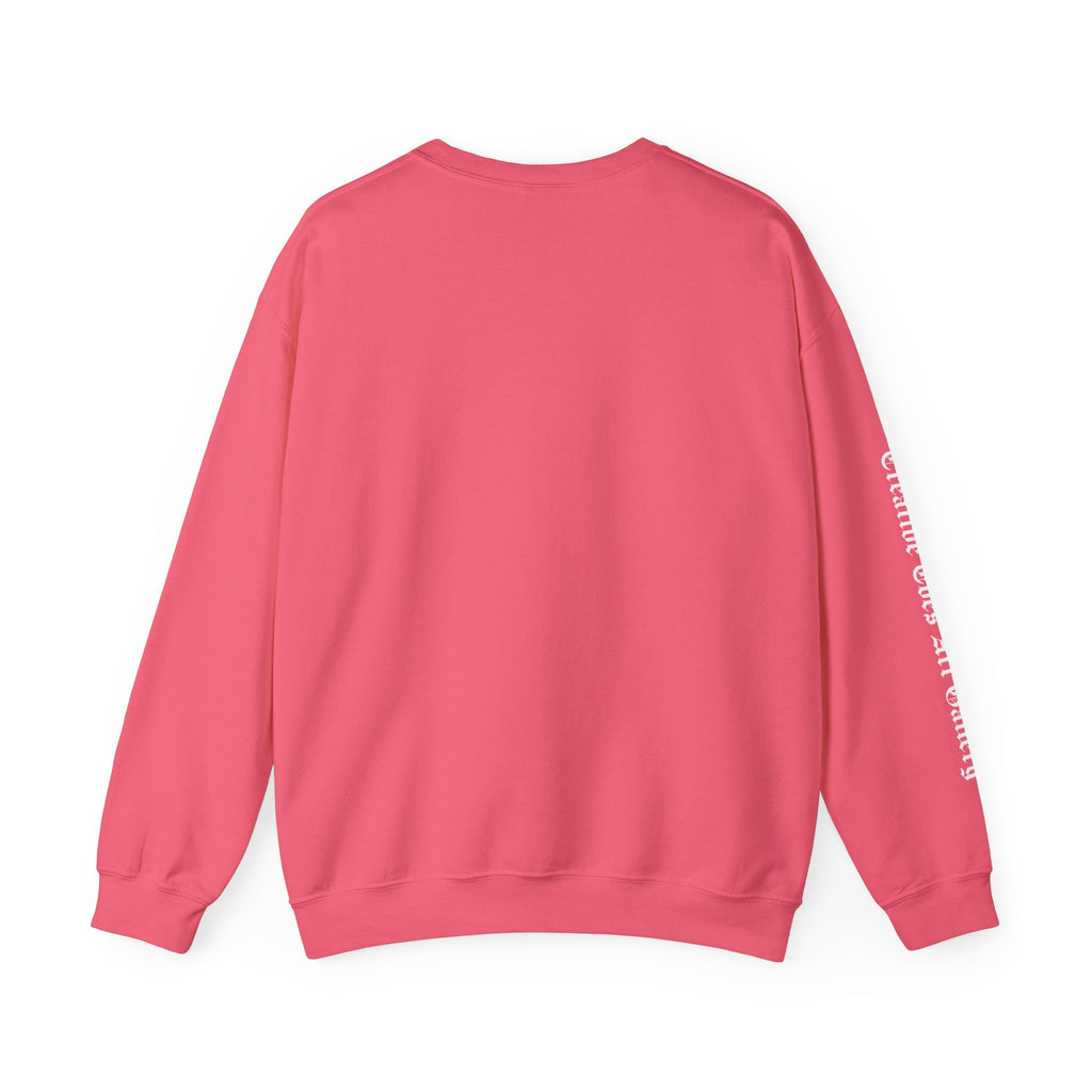 “Inspiring The world One Toe At A Time” Unisex Crewneck Sweatshirt | Creative Toes Art Gallery
