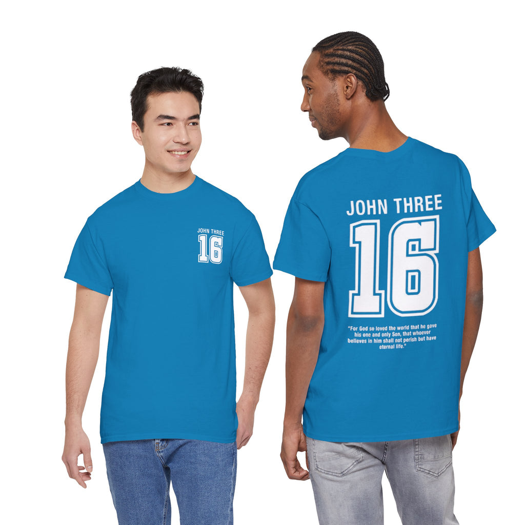John 3:16 T-Shirt — Christian Faith Verse Tee