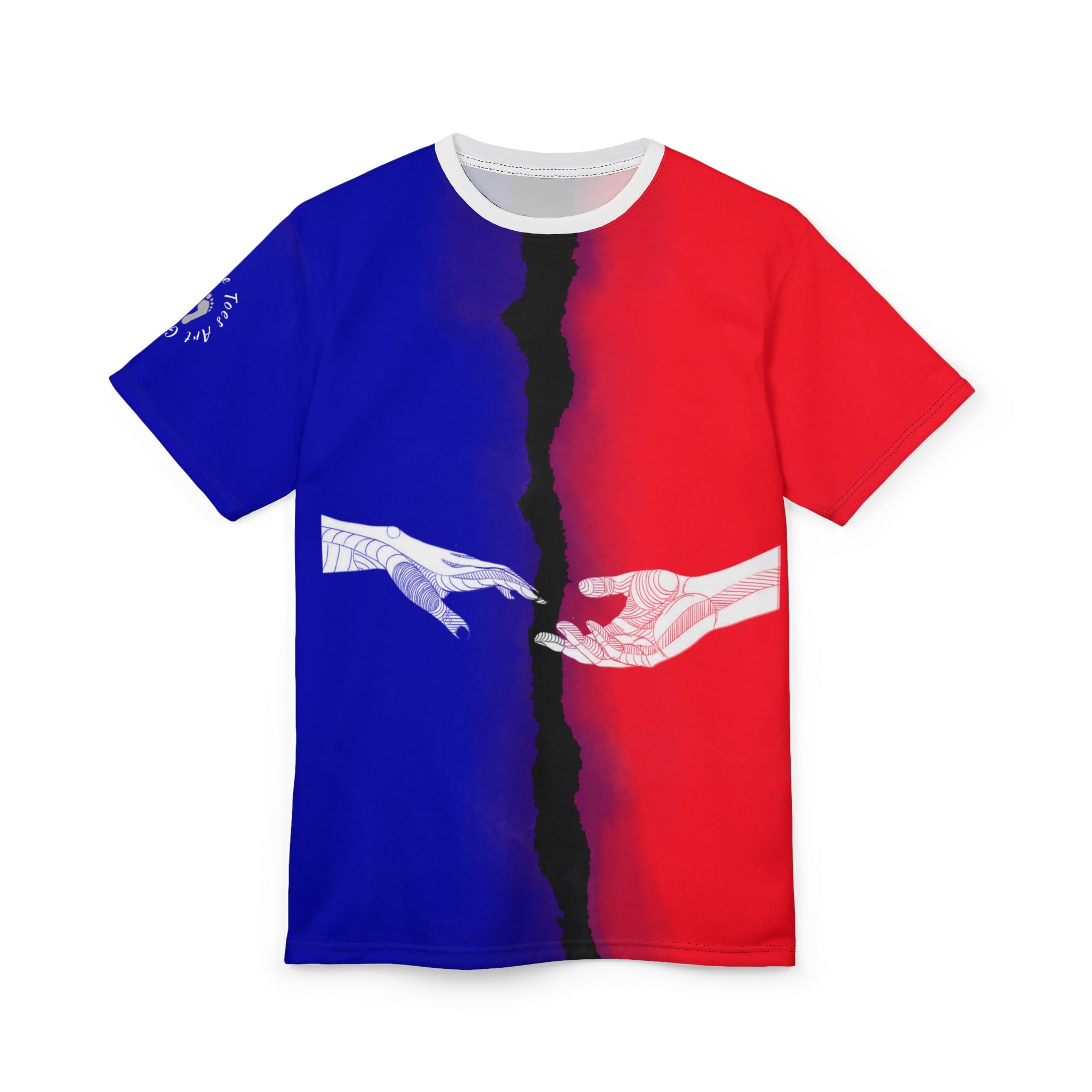 R&B Collection “Hand In Hand” unisex T-Shirt | Creative Toes Art Gallery