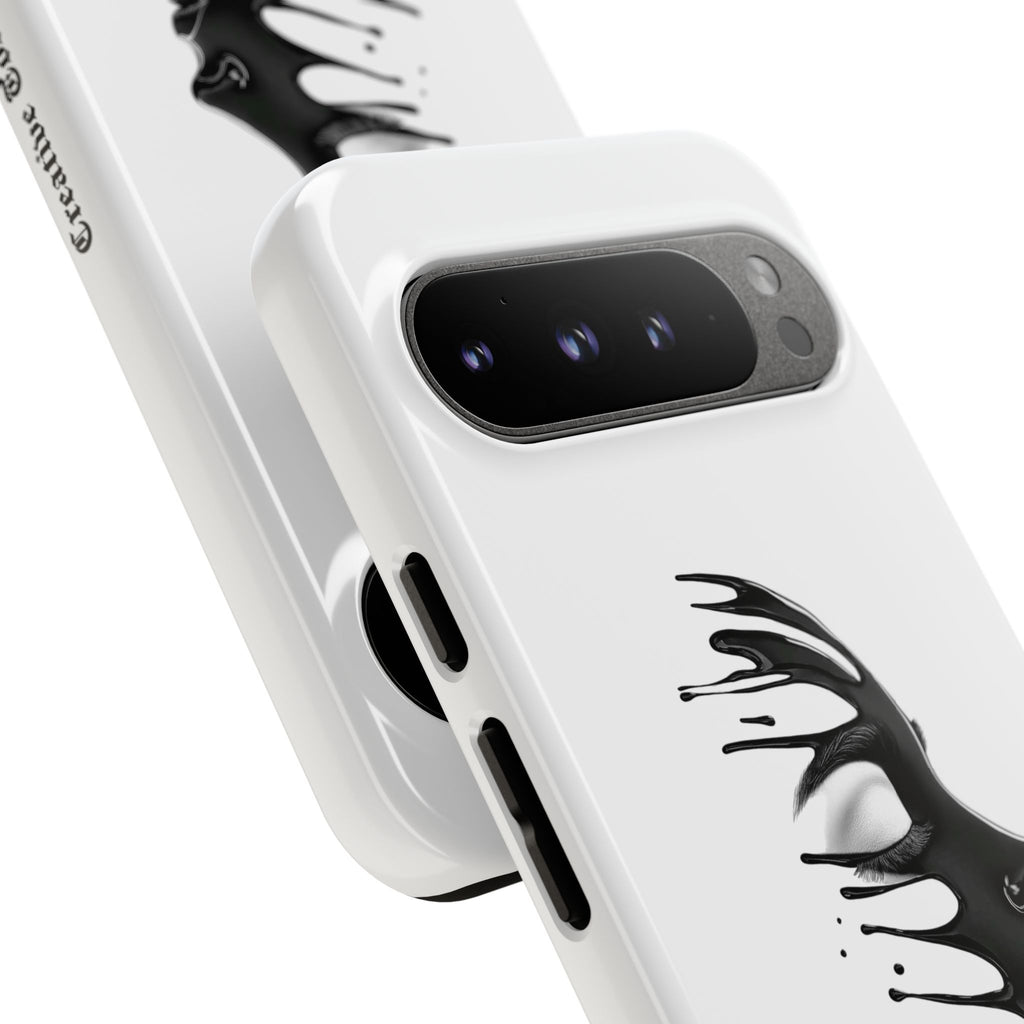 Stylish Phone Case with Artistic Design, Tough Phone Cover, Unique Phone Accessory, Gift for Art Lovers, Trendy Protective Case