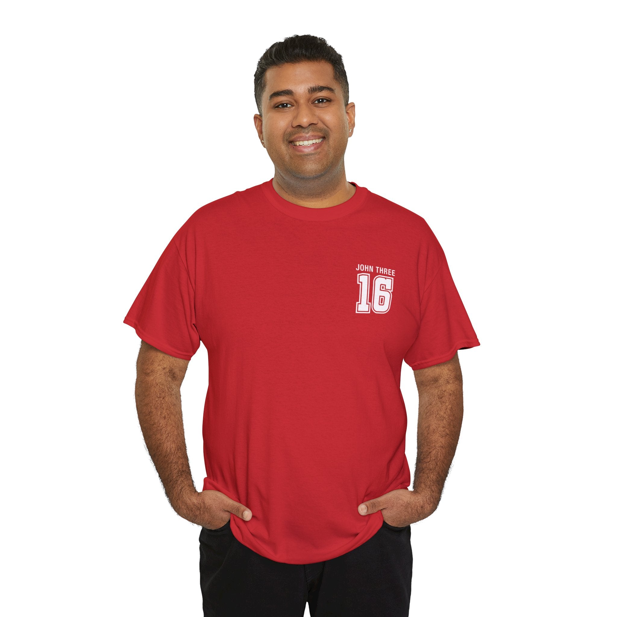 John 3:16 T-Shirt — Christian Faith Verse Tee