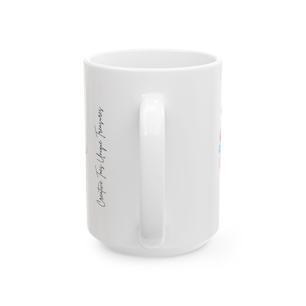 Where Toes Create Treasures Ceramic Mug — Cute Coffee Cup (11oz/15oz)