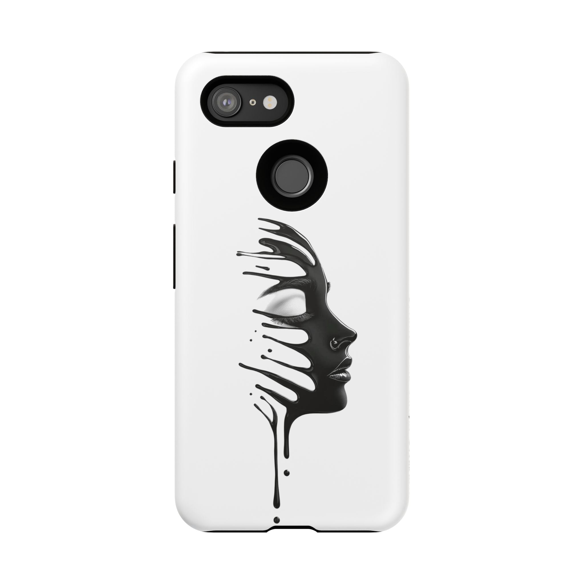 Stylish Phone Case with Artistic Design, Tough Phone Cover, Unique Phone Accessory, Gift for Art Lovers, Trendy Protective Case