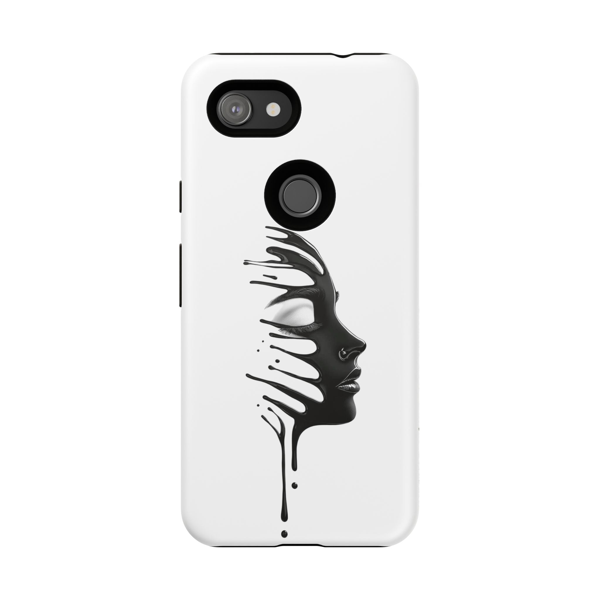 Stylish Phone Case with Artistic Design, Tough Phone Cover, Unique Phone Accessory, Gift for Art Lovers, Trendy Protective Case