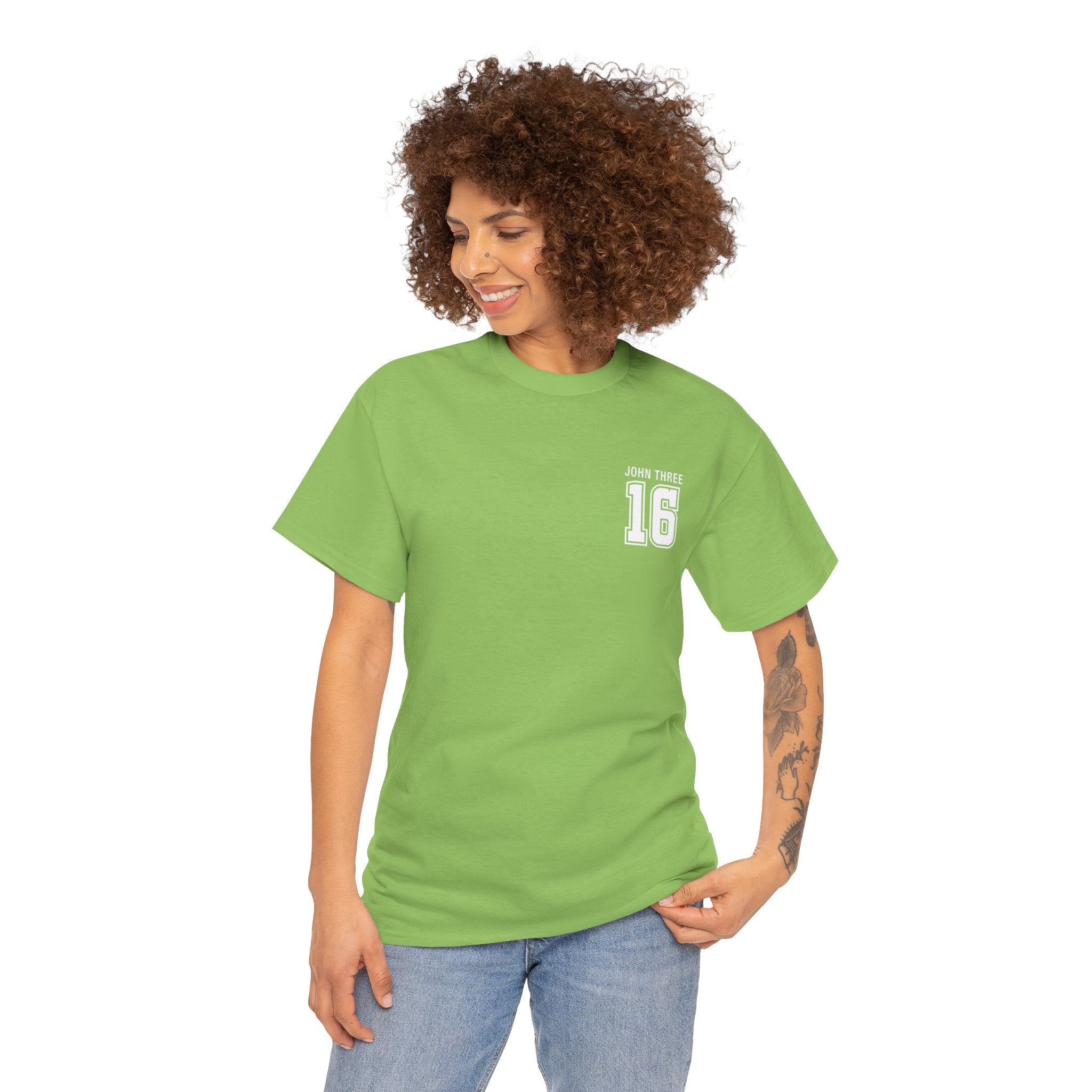 John 3:16 T-Shirt — Christian Faith Verse Tee