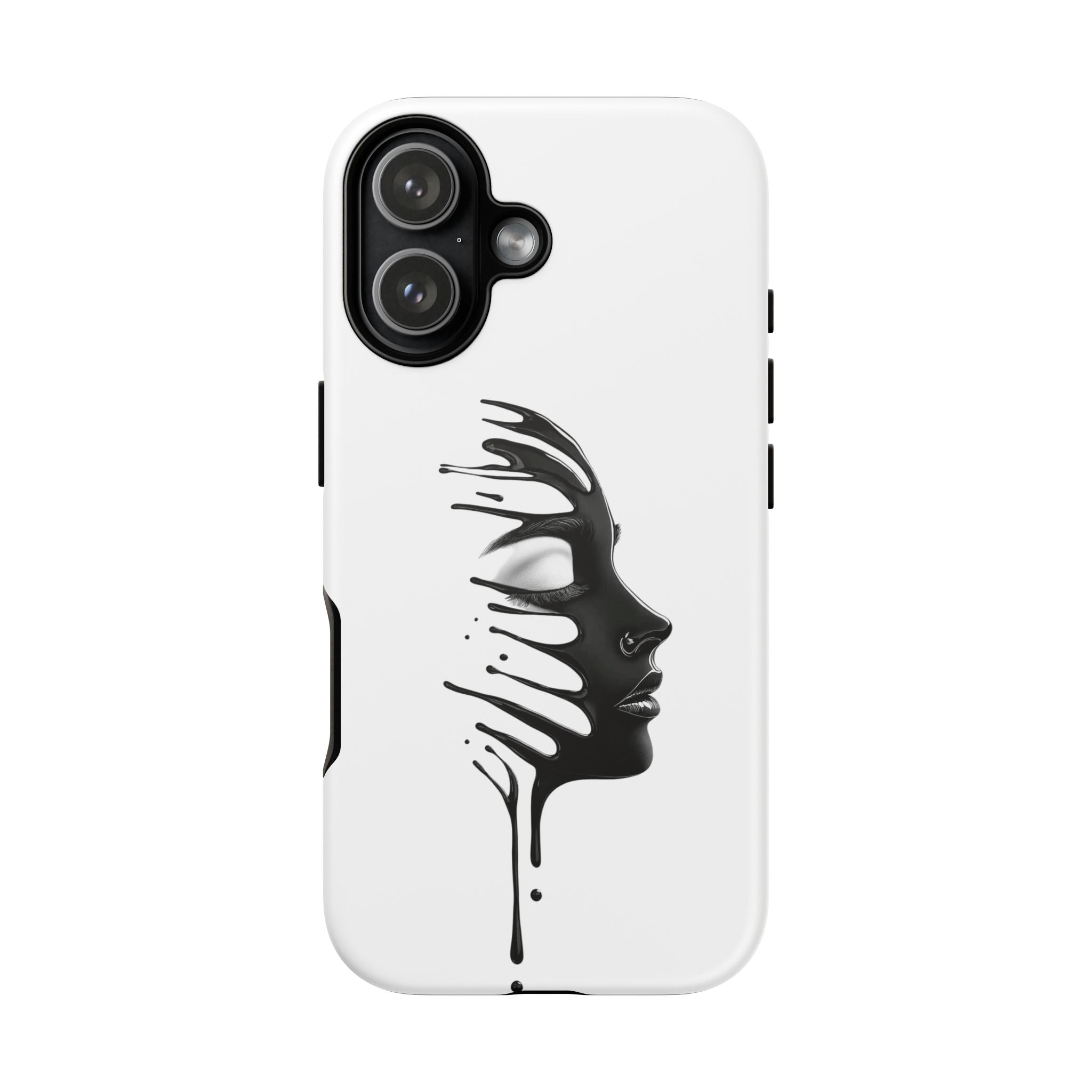 Stylish Phone Case with Artistic Design, Tough Phone Cover, Unique Phone Accessory, Gift for Art Lovers, Trendy Protective Case