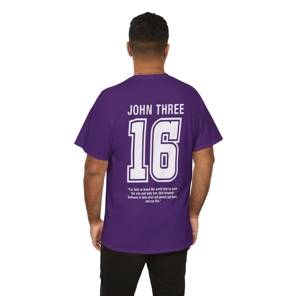 John 3:16 T-Shirt — Christian Faith Verse Tee