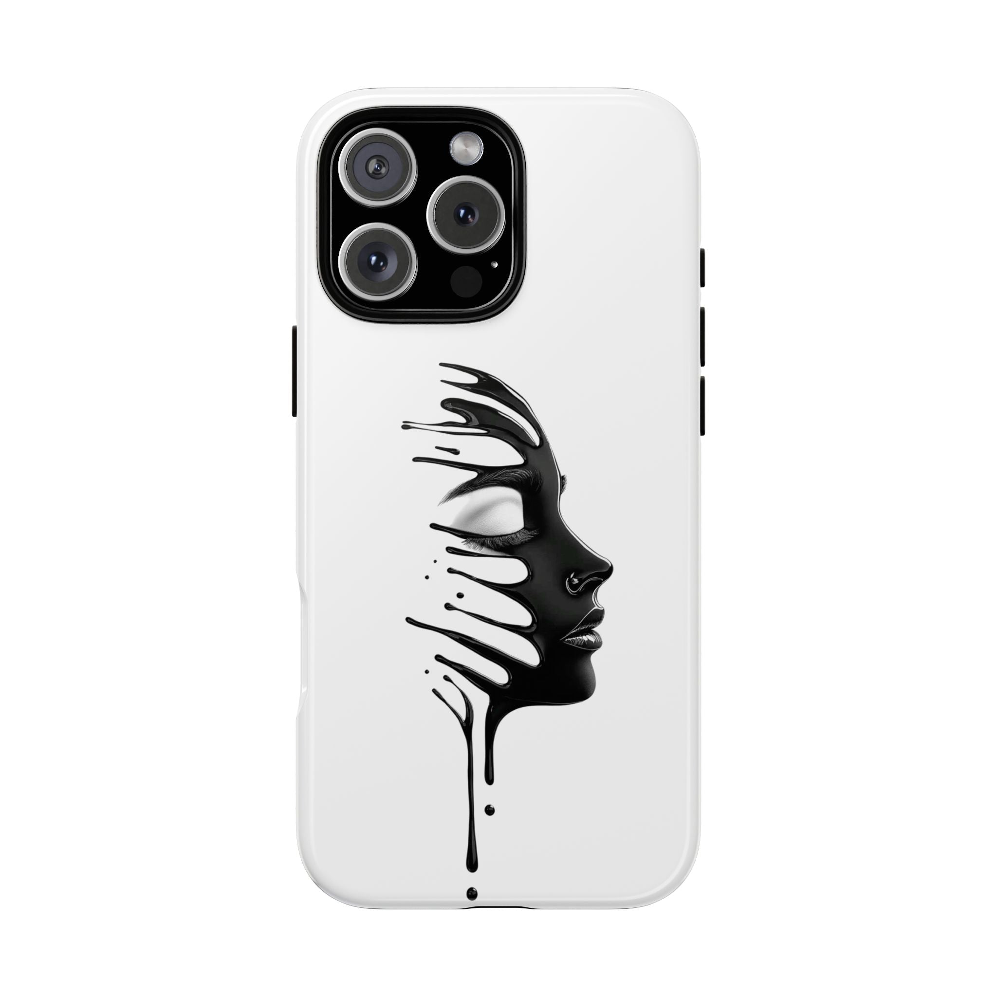 Stylish Phone Case with Artistic Design, Tough Phone Cover, Unique Phone Accessory, Gift for Art Lovers, Trendy Protective Case