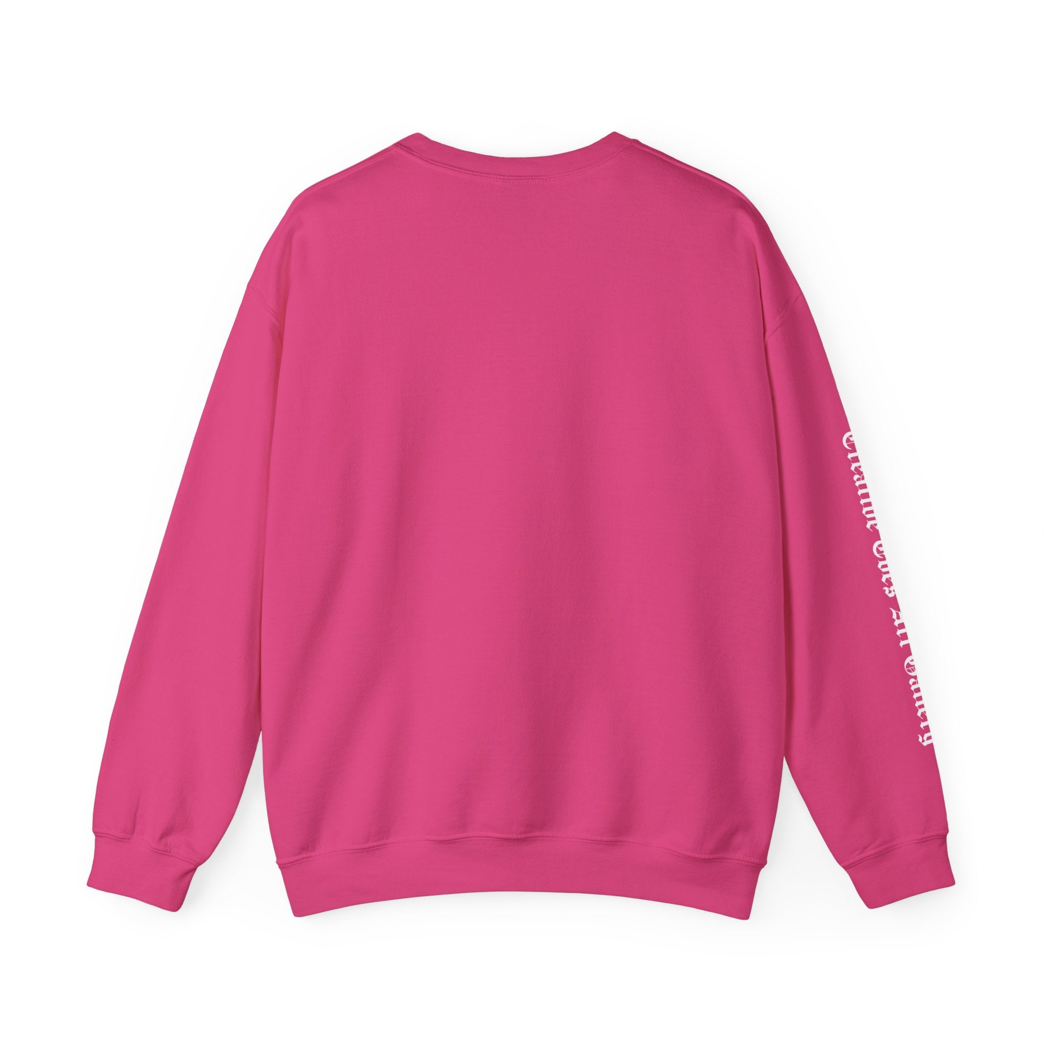 “Inspiring The world One Toe At A Time” Unisex Crewneck Sweatshirt | Creative Toes Art Gallery