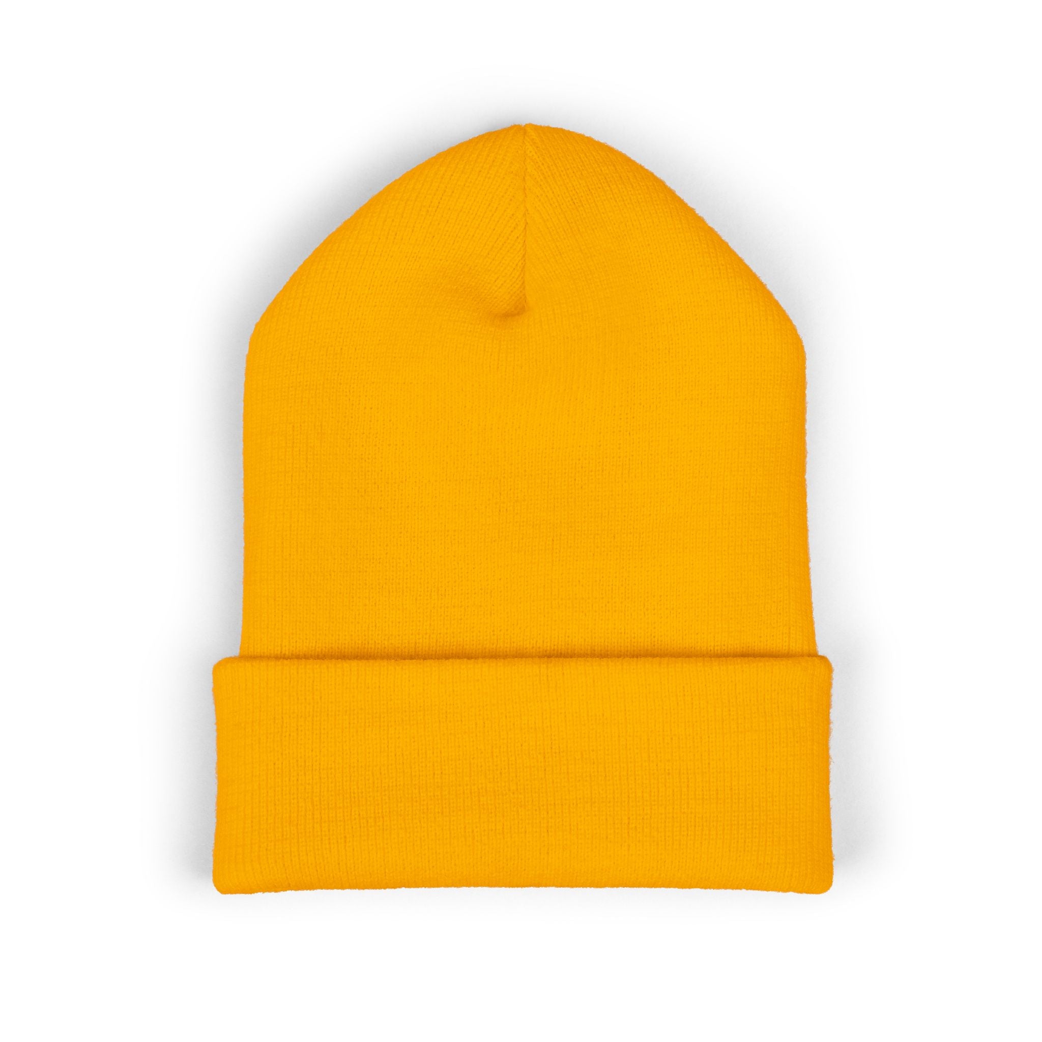 Classic Cuffed Beanie | Embroidered Warrior Hat for Adventurers, Winter Fashion, Gift for Her, Cozy Knit Cap, Unisex Beanie