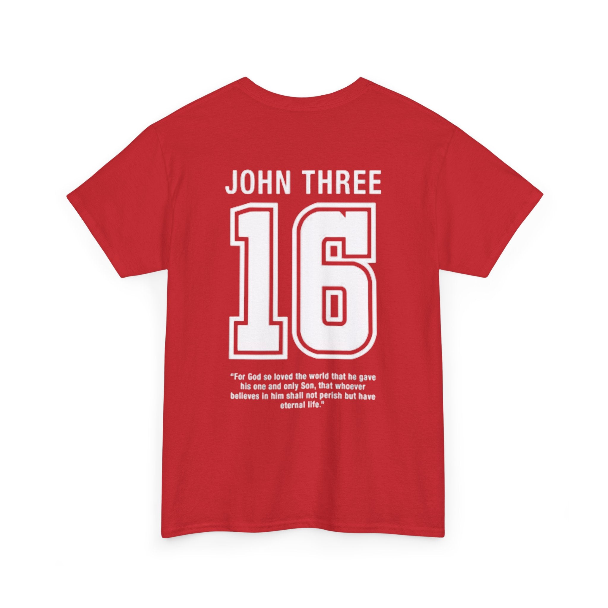 John 3:16 T-Shirt — Christian Faith Verse Tee