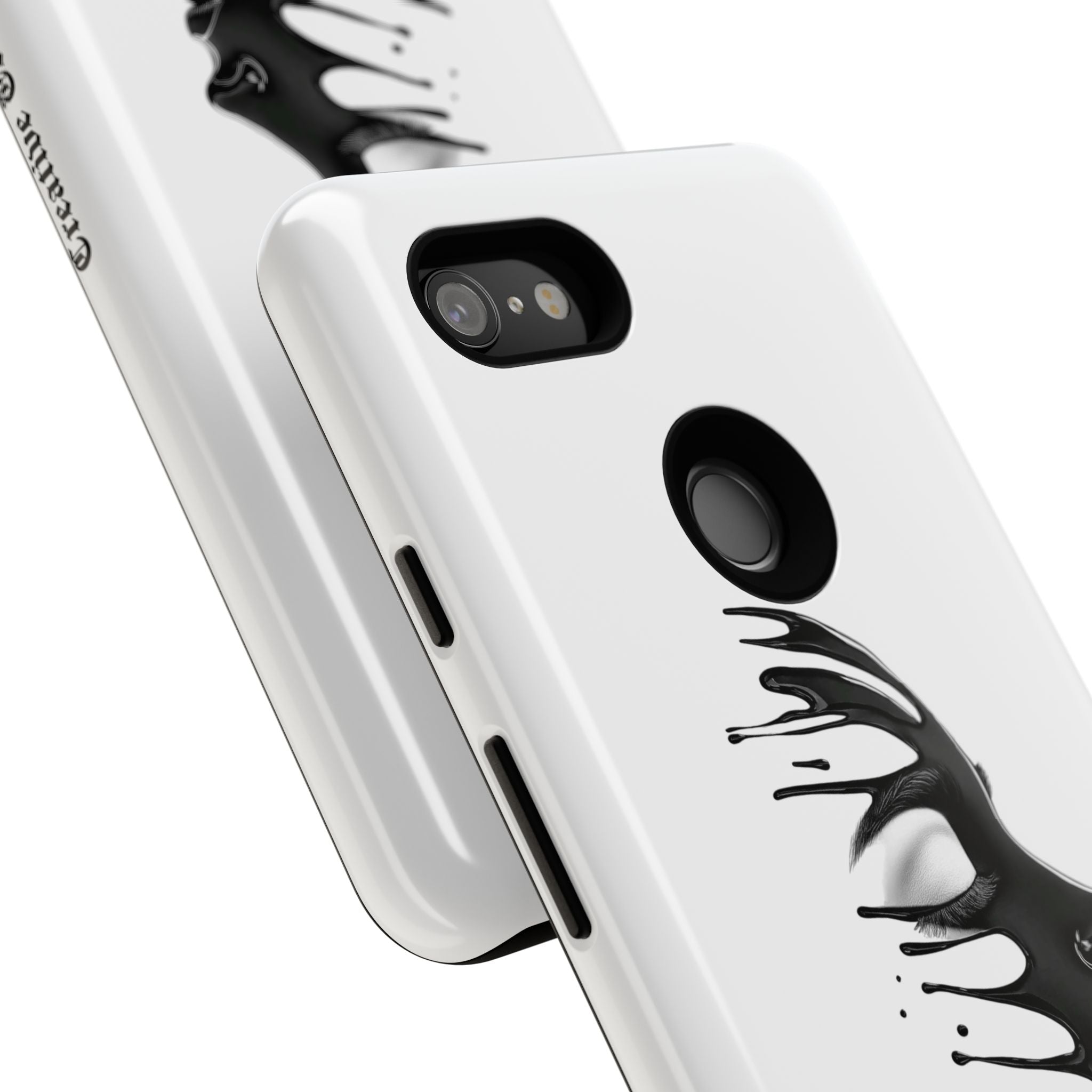 Stylish Phone Case with Artistic Design, Tough Phone Cover, Unique Phone Accessory, Gift for Art Lovers, Trendy Protective Case