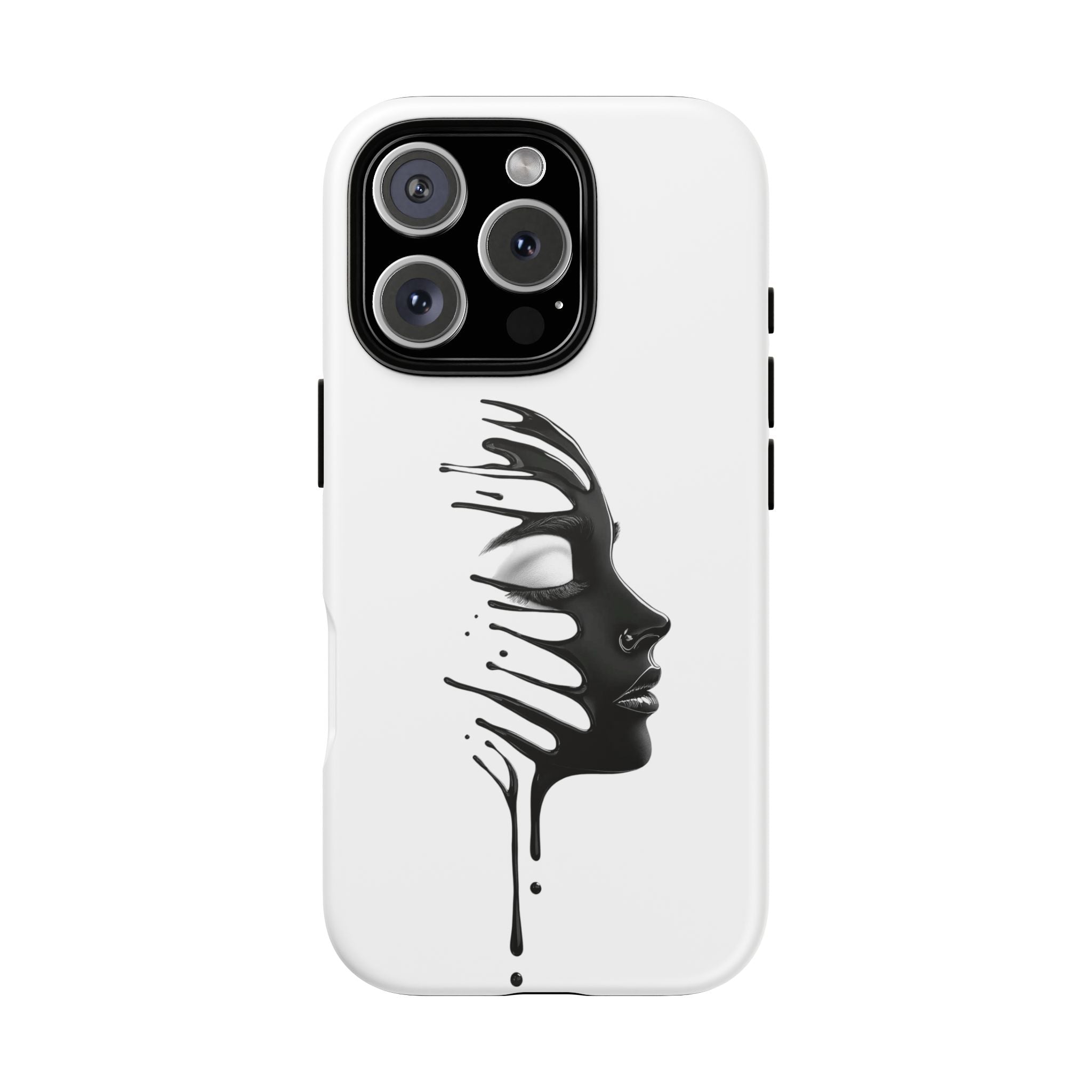 Stylish Phone Case with Artistic Design, Tough Phone Cover, Unique Phone Accessory, Gift for Art Lovers, Trendy Protective Case