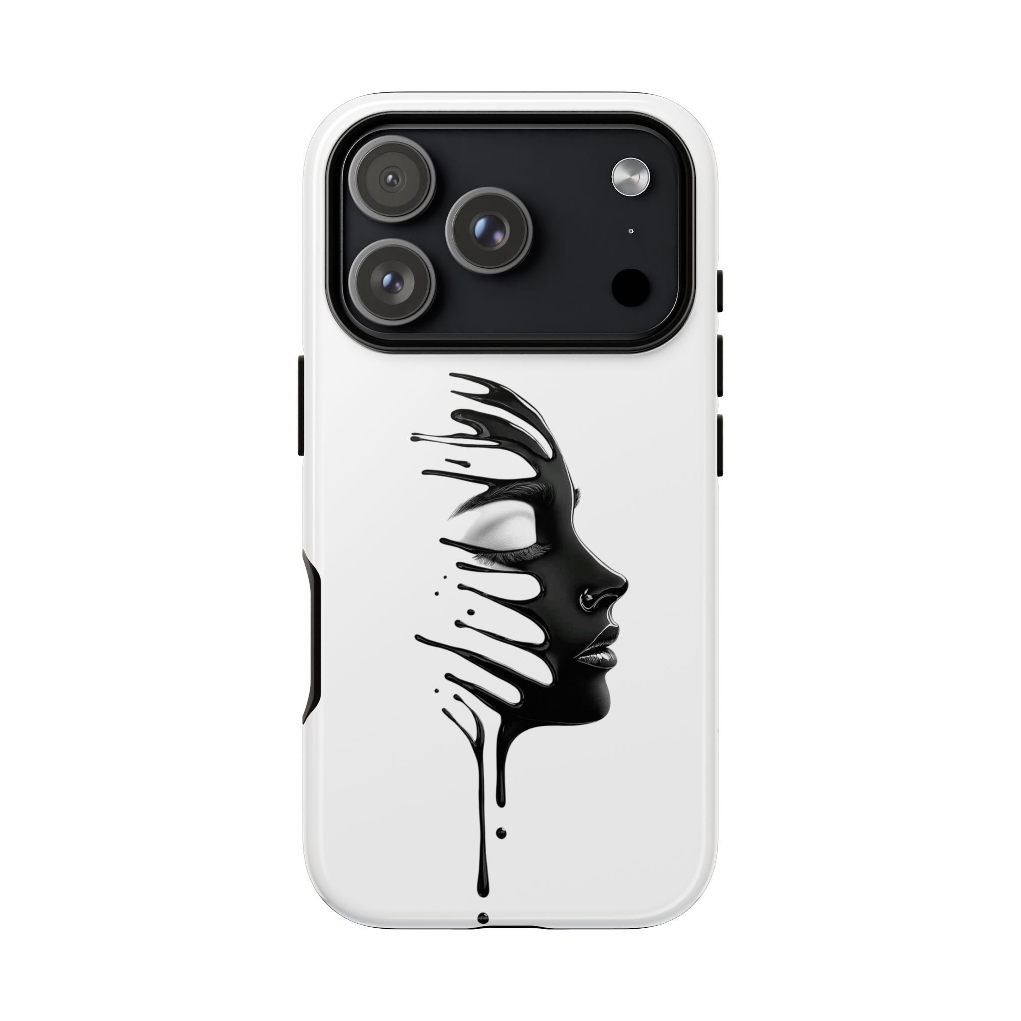 Stylish Phone Case with Artistic Design, Tough Phone Cover, Unique Phone Accessory, Gift for Art Lovers, Trendy Protective Case