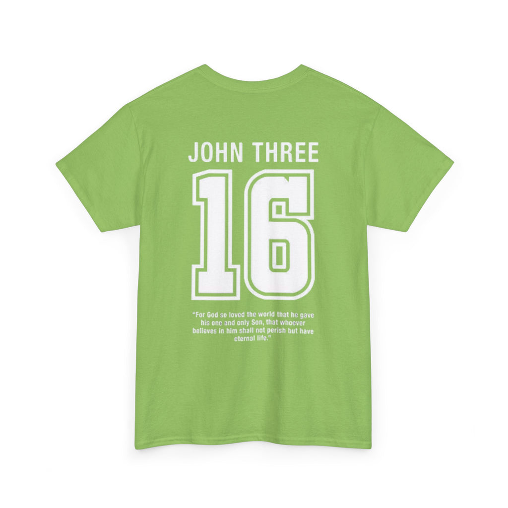 John 3:16 T-Shirt — Christian Faith Verse Tee