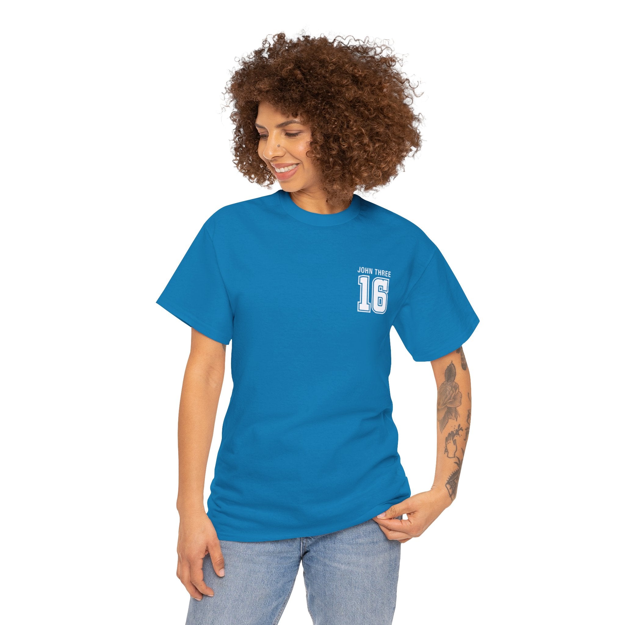 John 3:16 T-Shirt — Christian Faith Verse Tee
