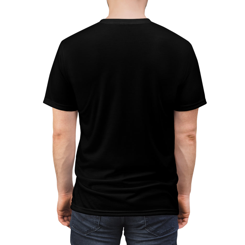 Jesus Christ Portrait Tee — Crown of Thorns Christian Faith T-Shirt (AOP)