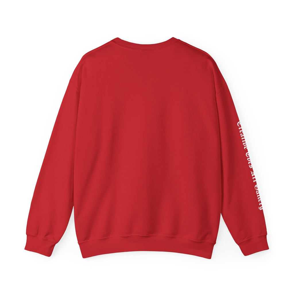 “Inspiring The world One Toe At A Time” Unisex Crewneck Sweatshirt | Creative Toes Art Gallery