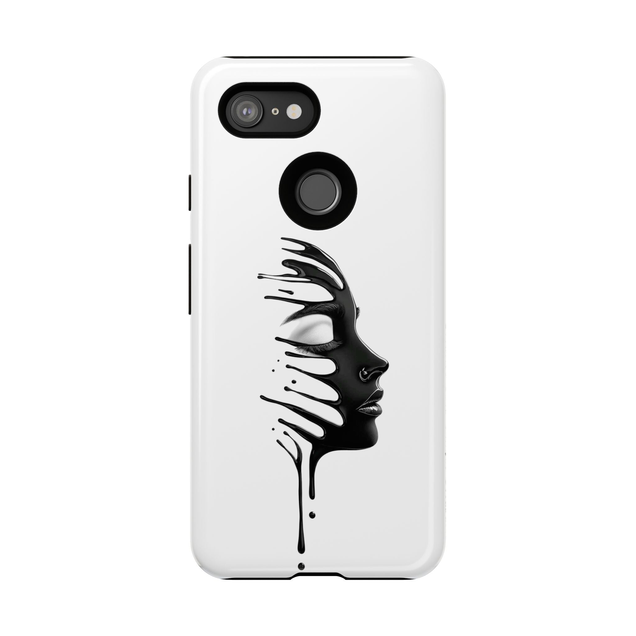 Stylish Phone Case with Artistic Design, Tough Phone Cover, Unique Phone Accessory, Gift for Art Lovers, Trendy Protective Case
