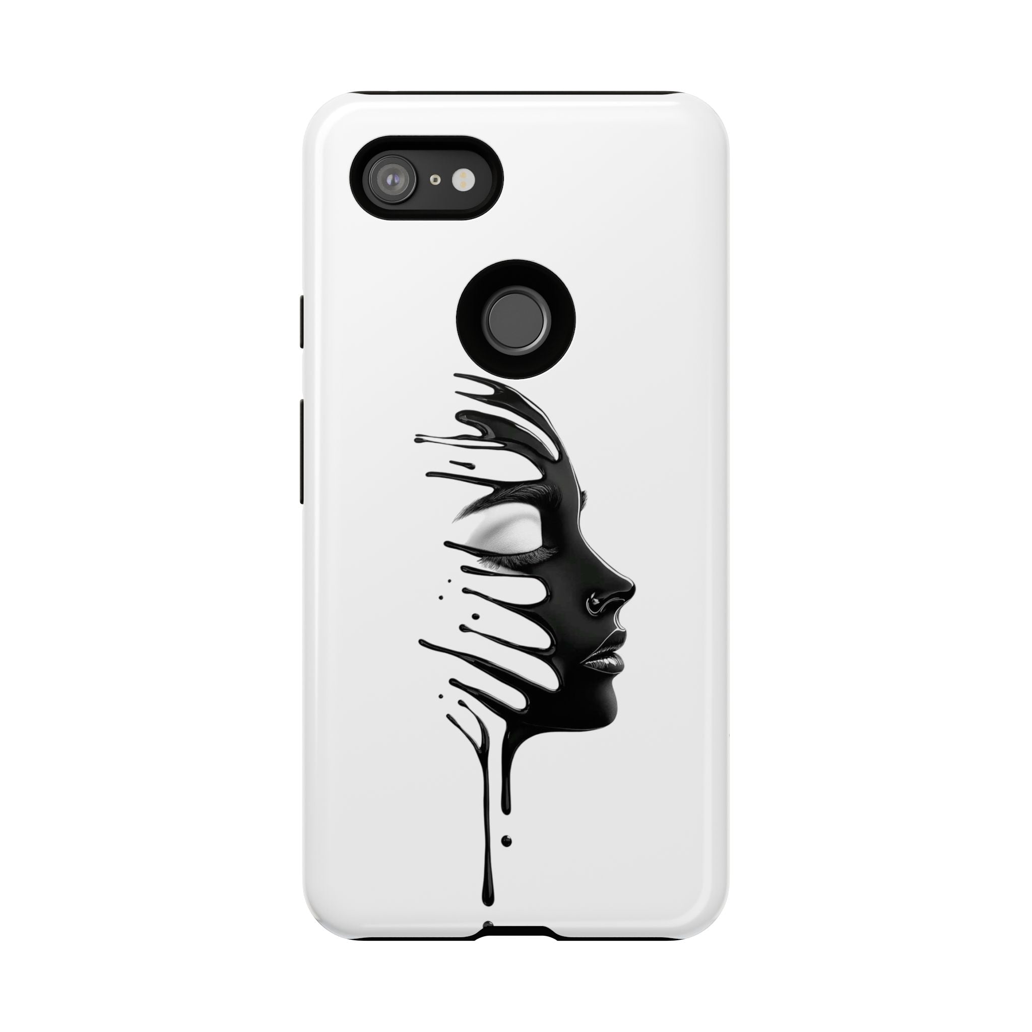 Stylish Phone Case with Artistic Design, Tough Phone Cover, Unique Phone Accessory, Gift for Art Lovers, Trendy Protective Case