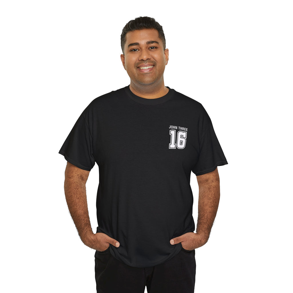 John 3:16 T-Shirt — Christian Faith Verse Tee