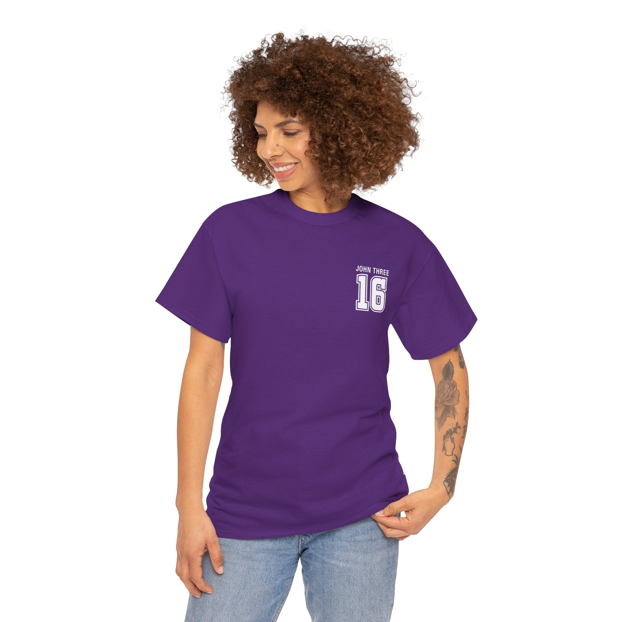 John 3:16 T-Shirt — Christian Faith Verse Tee