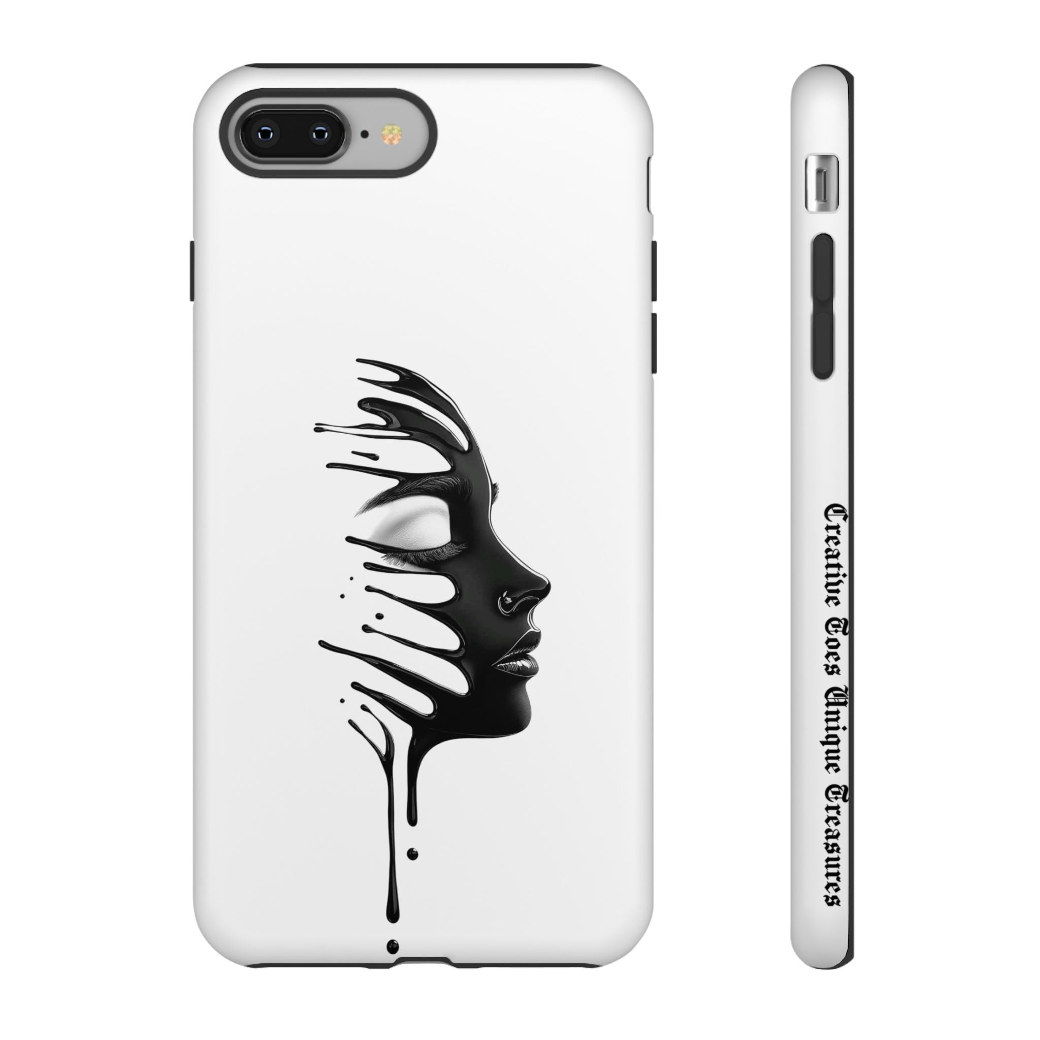 Stylish Phone Case with Artistic Design, Tough Phone Cover, Unique Phone Accessory, Gift for Art Lovers, Trendy Protective Case