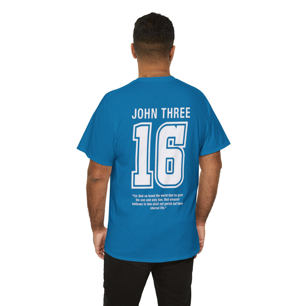 John 3:16 T-Shirt — Christian Faith Verse Tee