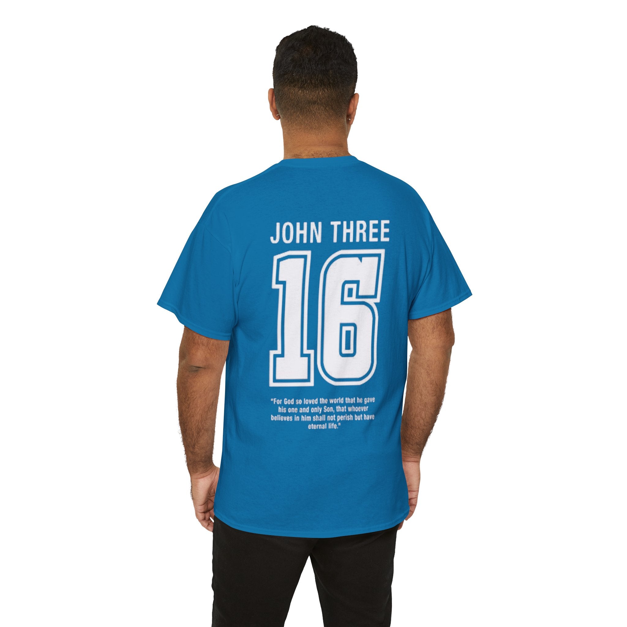John 3:16 T-Shirt — Christian Faith Verse Tee