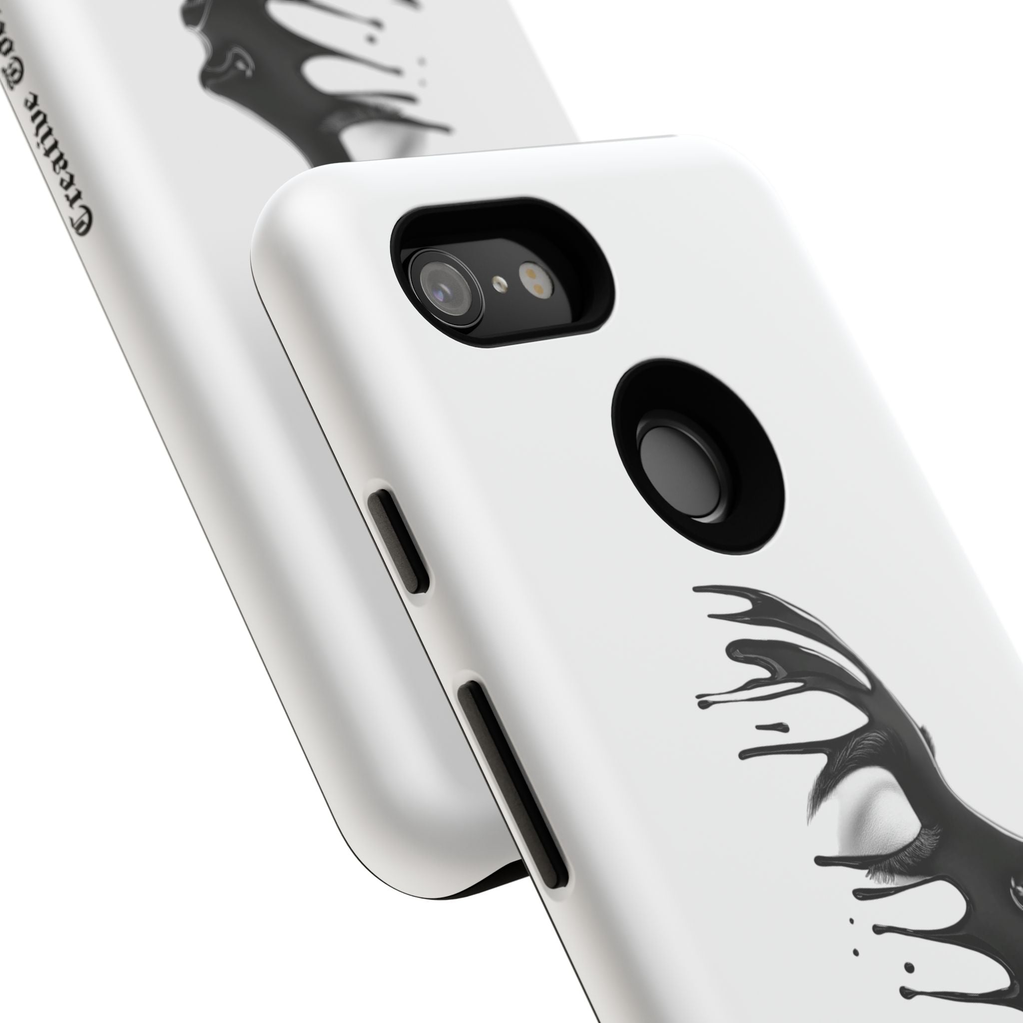 Stylish Phone Case with Artistic Design, Tough Phone Cover, Unique Phone Accessory, Gift for Art Lovers, Trendy Protective Case