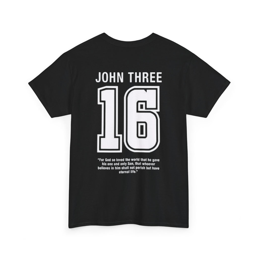 John 3:16 T-Shirt — Christian Faith Verse Tee