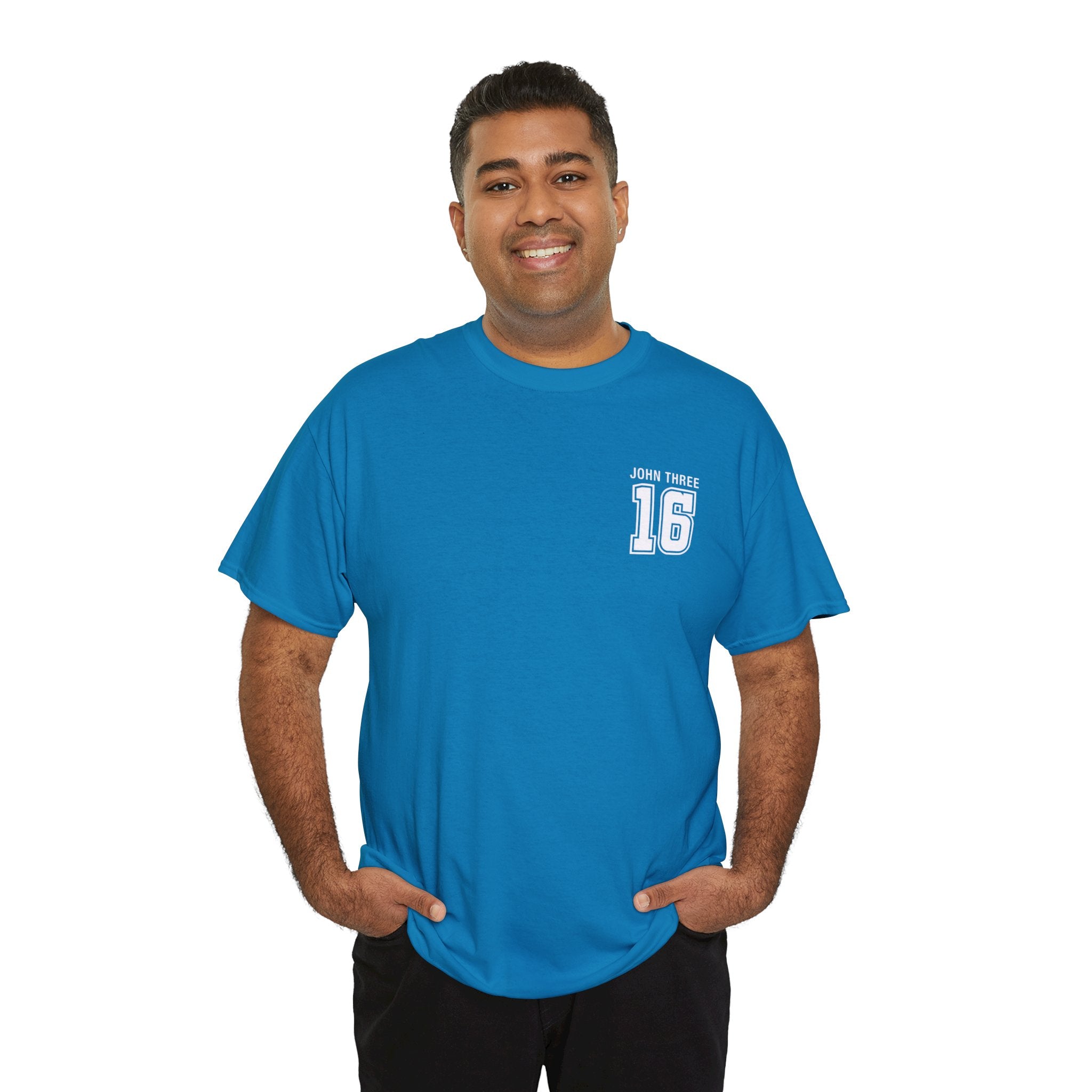 John 3:16 T-Shirt — Christian Faith Verse Tee