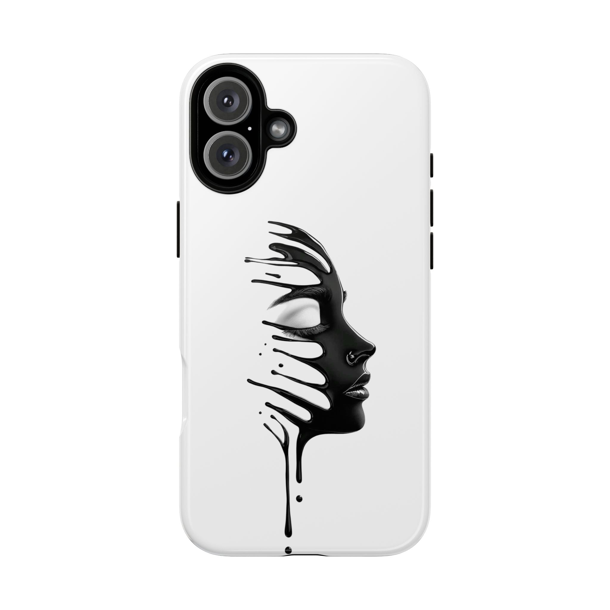 Stylish Phone Case with Artistic Design, Tough Phone Cover, Unique Phone Accessory, Gift for Art Lovers, Trendy Protective Case