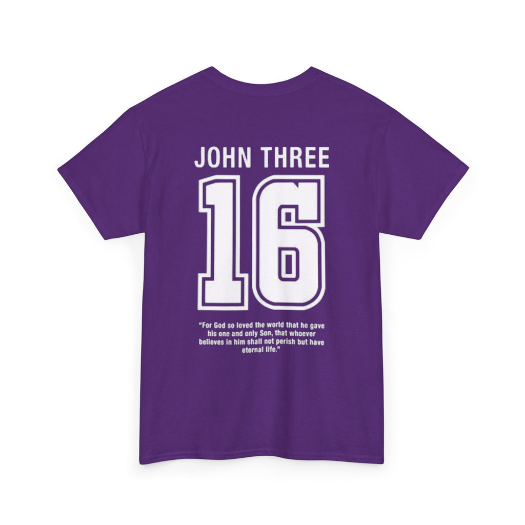 John 3:16 T-Shirt — Christian Faith Verse Tee