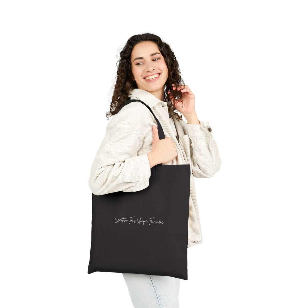 “Where Toes Create Treasures” — Cotton Canvas Tote Bag