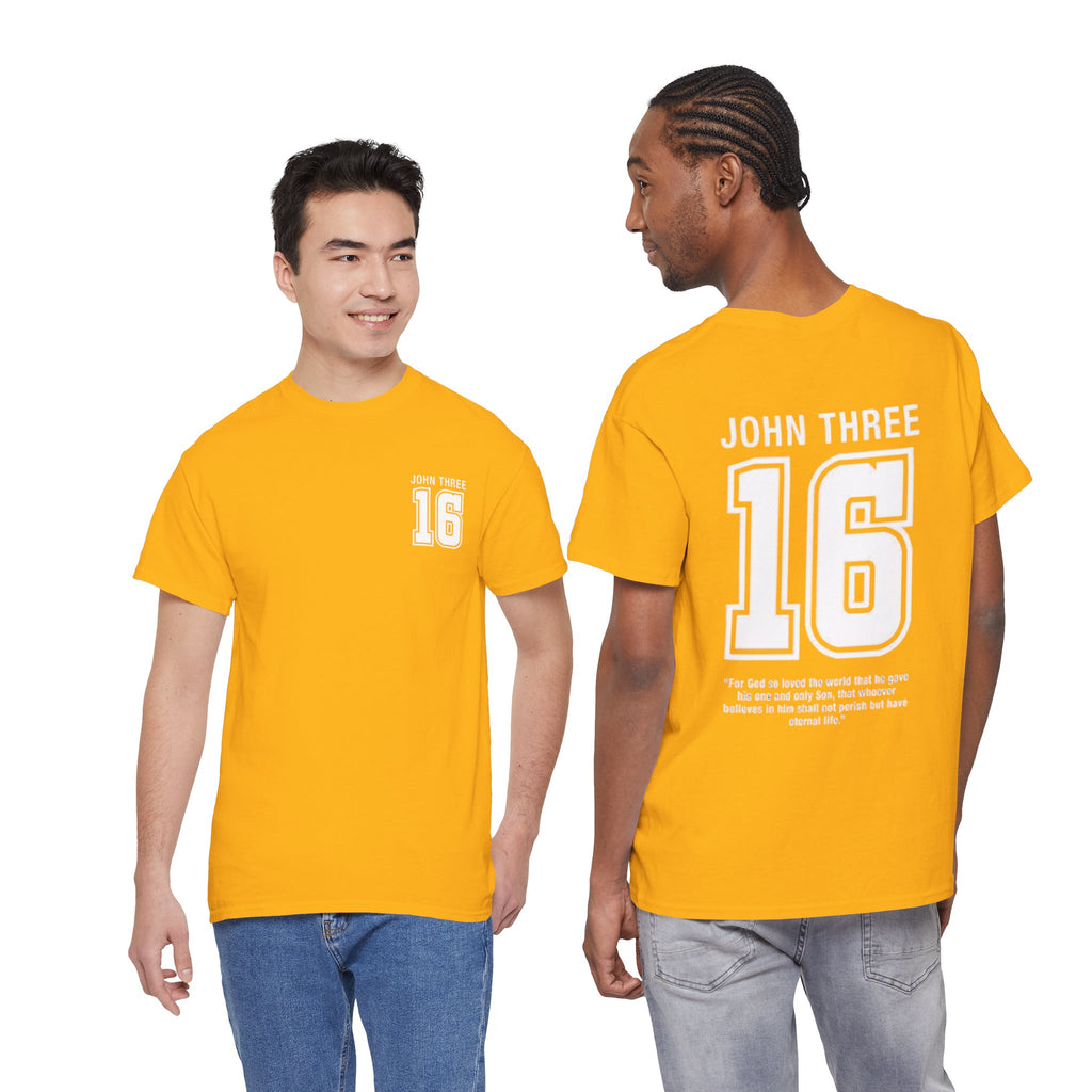 John 3:16 T-Shirt — Christian Faith Verse Tee