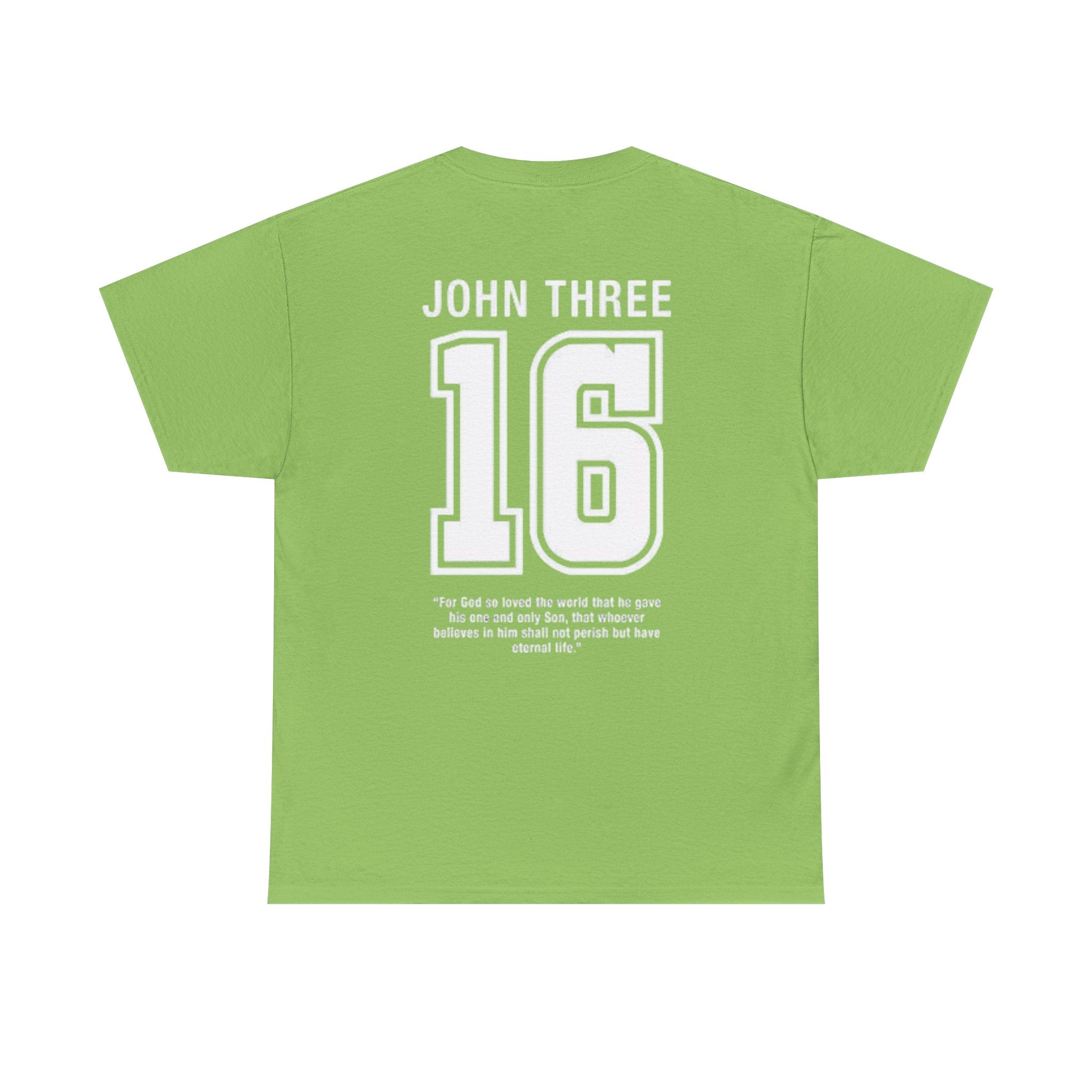 John 3:16 T-Shirt — Christian Faith Verse Tee