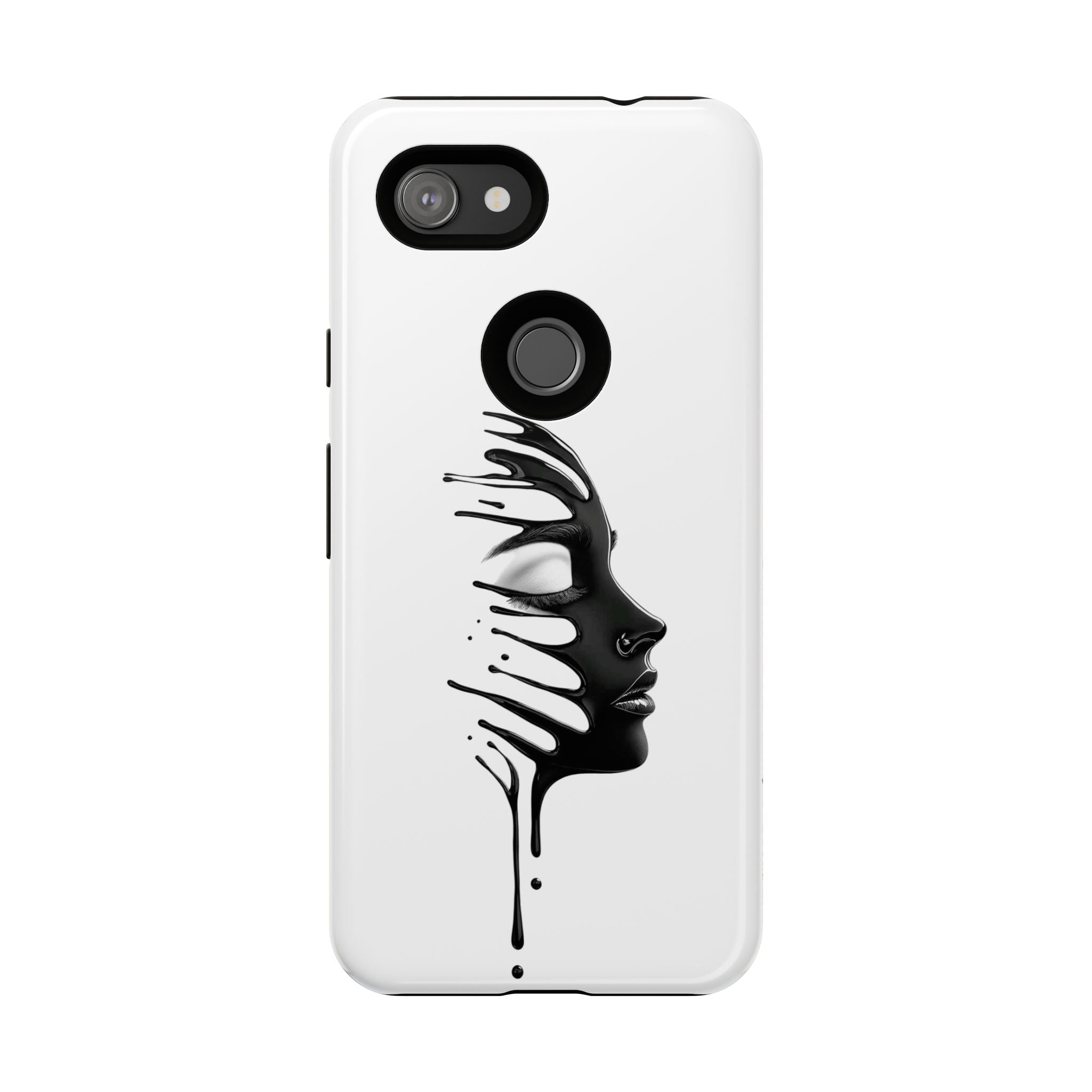 Stylish Phone Case with Artistic Design, Tough Phone Cover, Unique Phone Accessory, Gift for Art Lovers, Trendy Protective Case